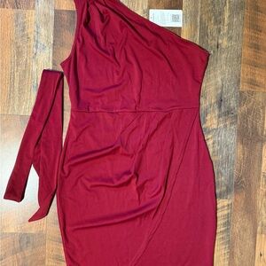 PrettyGarden One-Shoulder Dress